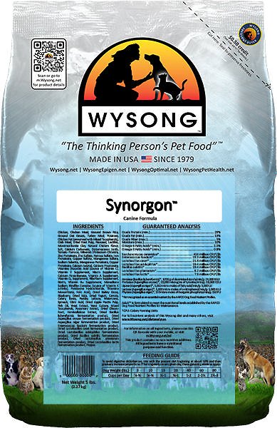 Wysong Synorgon Dry Dog Food, 5-lb bag